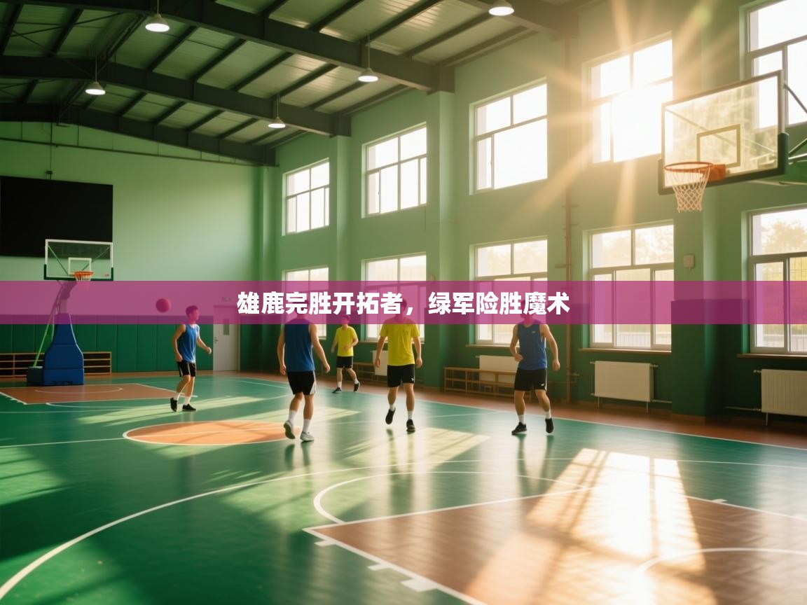 雄鹿完胜开拓者，绿军险胜魔术  第2张